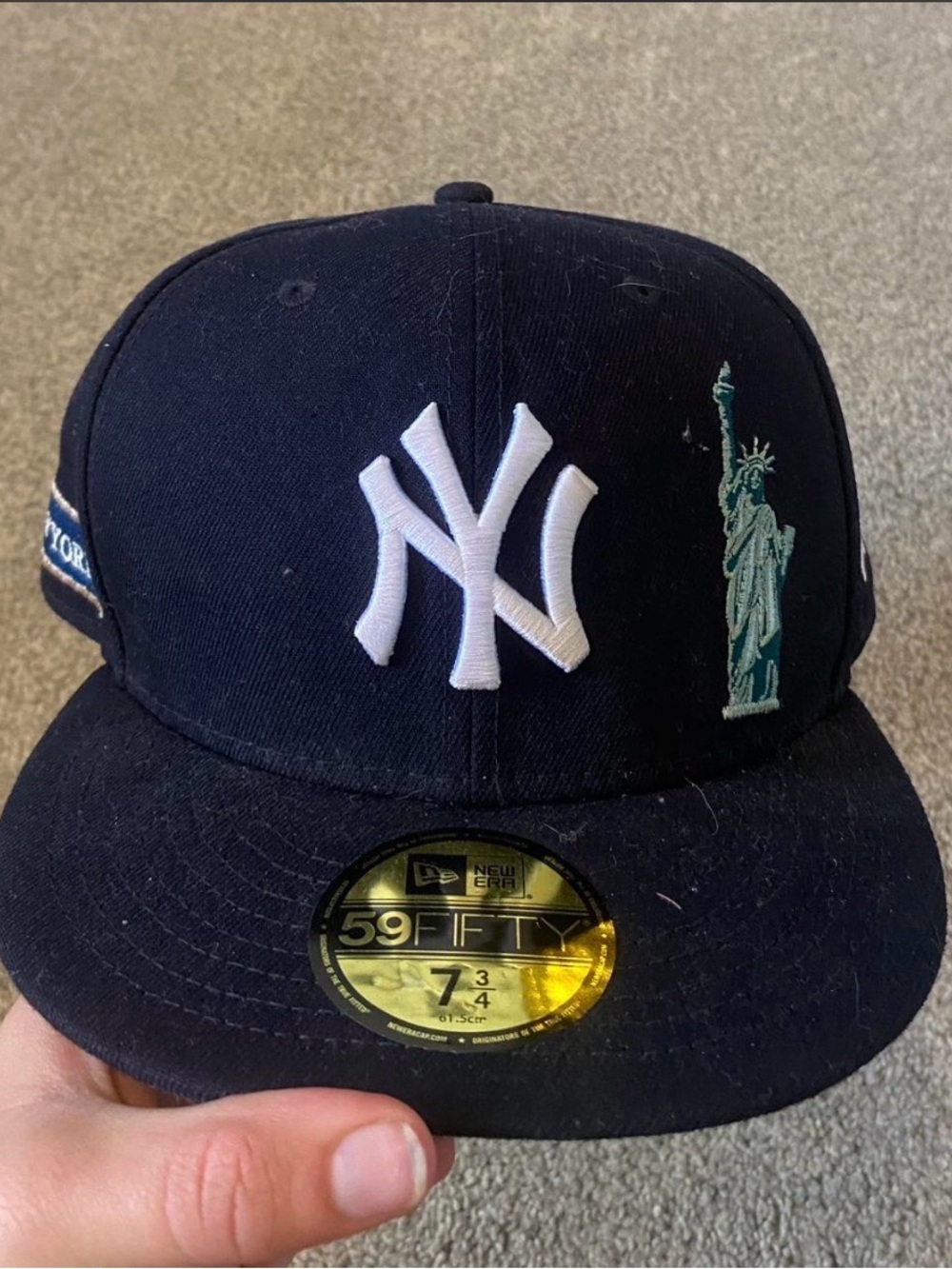 Yankees NYC  'City Transit'  Authentic New Era 59FIFTY Fitted Cap Sz 7 3/4